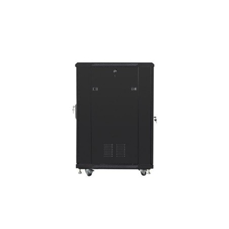 Armario rack 19 "independiente 22u / 600x800 autoarmas pack plano negro lanberg