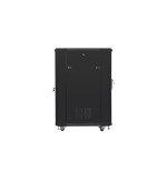 Armario rack 19 "independiente 22u / 600x800 autoarmas pack plano negro lanberg