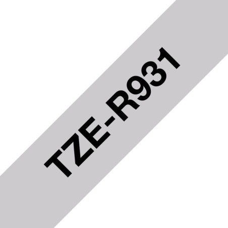 Brother tze-r931 cinta para impresora negro