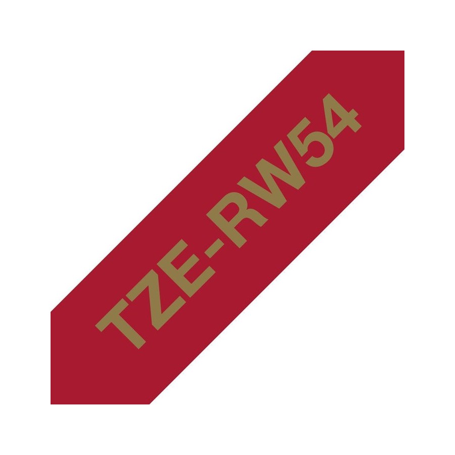 Brother tze-rw54 cinta para impresora oro