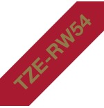 Brother tze-rw54 cinta para impresora oro