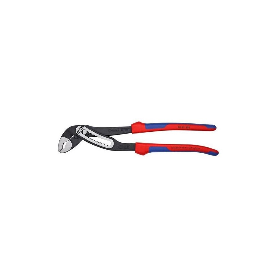 Knipex alligator 88 02 300, alicates para tuberías/bombas de agua negro/rojo, ajustable en 9 niveles 88 02 300