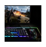 Alfombrilla spirit of gamer skull rgb gaming con iluminación led 800 x 300 x 3mm
