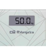 Báscula de baño orbegozo pb-2218 hasta 180kg blanca