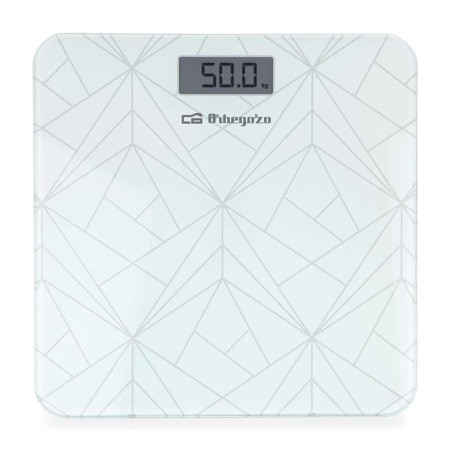 Báscula de baño orbegozo pb-2218 hasta 180kg blanca