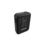 Sangean sr-32 negro radio de bolsillo fm/am altavoz integrado jack y correa