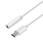 Aisens conversor usb-c a audio estilo apple - usb-c/m-jack 3.5/h - 15cm - blanco