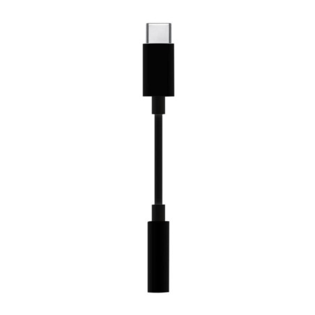 Aisens conversor usb-c a audio estilo apple - usb-c/m-jack 3.5/h - 15cm - negro