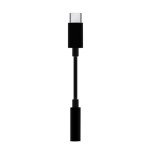 Aisens conversor usb-c a audio estilo apple - usb-c/m-jack 3.5/h - 15cm - negro