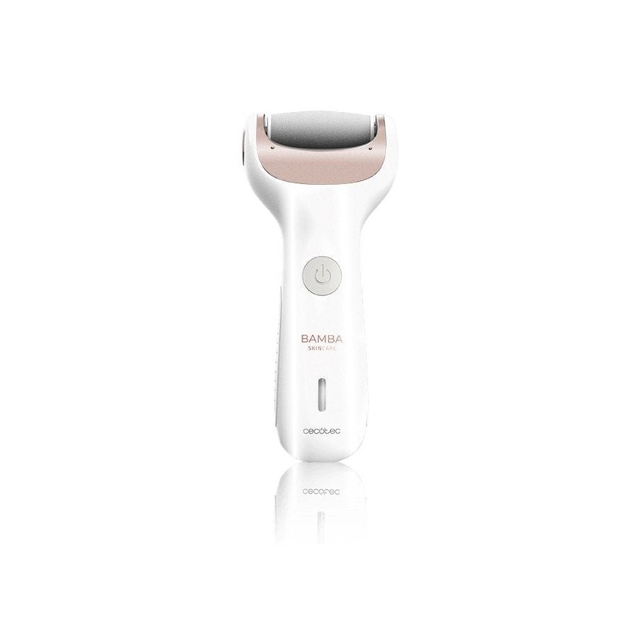 Limador pedicura electrico cecotec bamba skincare  800mah/ 2 rodillos/ lavable/inalambrico/alambrico 04222