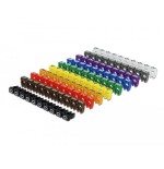 Delock 18304 clips marcadores de cable 0-9 colores 100 piezas, clip de cable