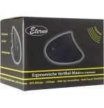 Inter-tech km-206l ratón rf inalámbrico óptico 1600 dpi ambidextro