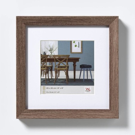 Nogal walther fiorito 40x40 madera incl. passepartout ef440n