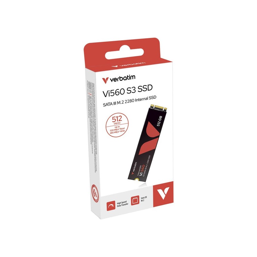 Disco ssd verbatim vi550 s3 m.2 ssd  512gb
