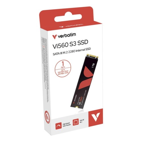 Verbatim disco vi560 s3 m.2 ssd 1tb interno sata iii