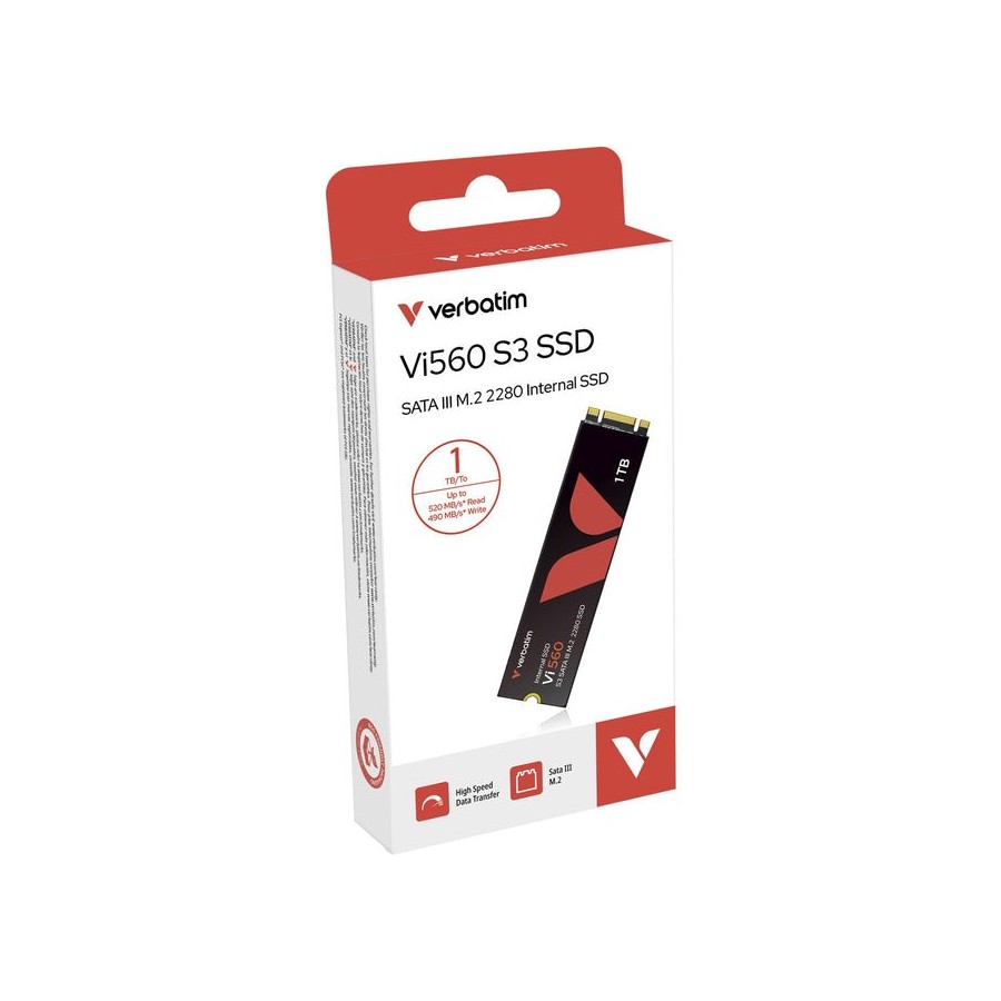 Verbatim disco vi560 s3 m.2 ssd 1tb interno sata iii