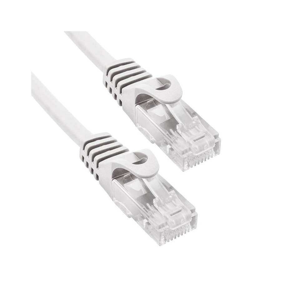 Cable de red rj45 utp phasak phk 1650 cat.6 50cm gris