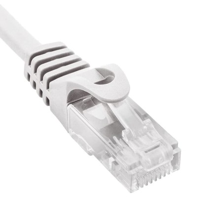 Cable de red rj45 utp phasak phk 1650 cat.6 50cm gris