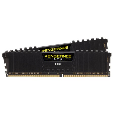 Memoria ram corsair ddr4 32gb 2x16gb pc 3600 vengeance lpx black cmk32gx4m2z3600c18