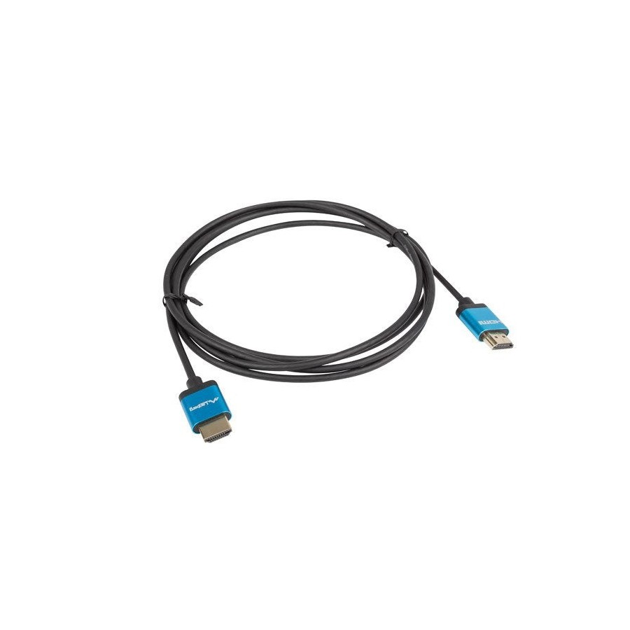 Cable hdmi lanberg ca-hdmi-22cu-0010-bk v2.0 conectores macho/macho 1m negro