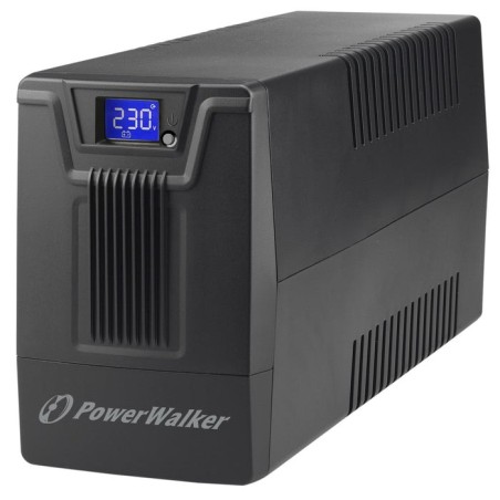 Powerwalker vi 800 scl fr sistema de alimentación ininterrumpida (ups) línea interactiva 800 va 480 w 2 salidas ac