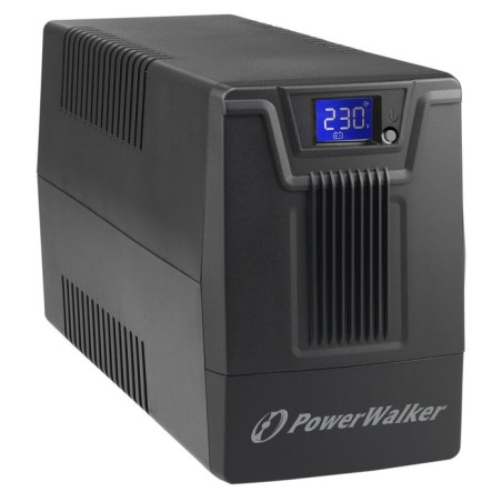 Powerwalker vi 800 scl fr sistema de alimentación ininterrumpida (ups) línea interactiva 800 va 480 w 2 salidas ac