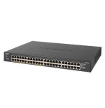 Netgear gs348pp switch 48 puertos gigabit ethernet (10/100/1000) negro energía sobre ethernet (poe)