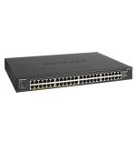 Netgear gs348pp switch 48 puertos gigabit ethernet (10/100/1000) negro energía sobre ethernet (poe)