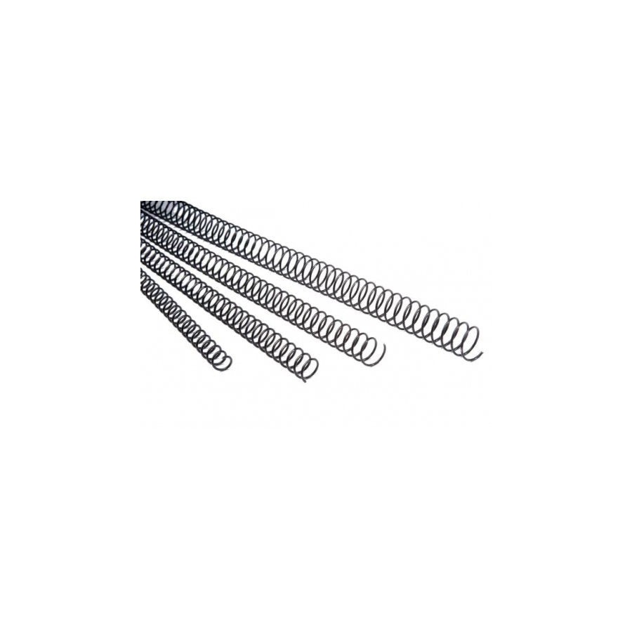 Pack 100 espirales metalicas 18 mm. negro fellowes pack 100 espirales metalicas 18 mm. negro fellowes 5110701