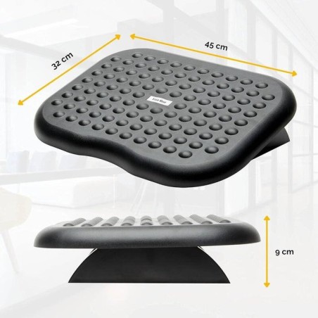 Fellowes  reposapies profesional inclinable negro 6100801