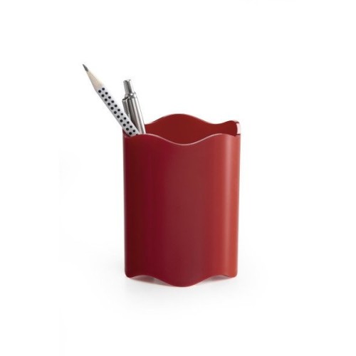 Durable pen cup trend portalápices rojo