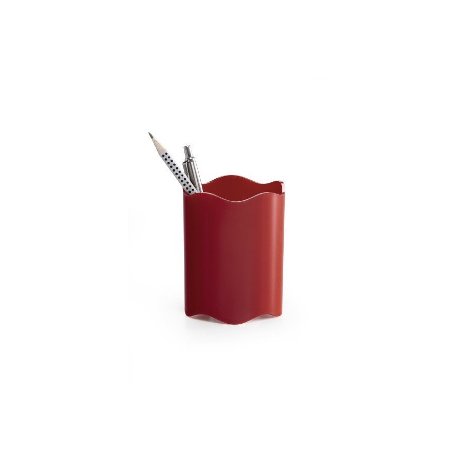 Durable pen cup trend portalápices rojo