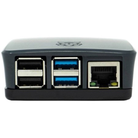 Caja para raspberry oficial pi 4,  negro/gris raspberry  raspberry caja para raspberry oficial pi 4,  negro/gris (1876752)