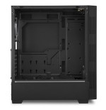 Caja gaming sharkoon lit 100 atx 2xusb3.0 rgb sin fuente negro