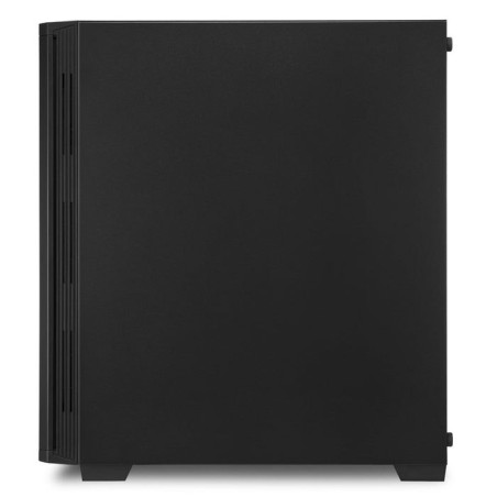 Caja gaming sharkoon lit 100 atx 2xusb3.0 rgb sin fuente negro