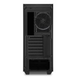 Caja gaming sharkoon lit 100 atx 2xusb3.0 rgb sin fuente negro