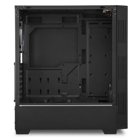 Caja gaming sharkoon lit 200 atx 2xusb3.0 rgb sin fuente negro