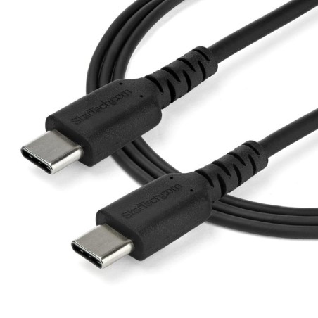 Startech.com cable de 1m usb-c - negro, 1 m, usb c, usb c, 2.0, 480 mbit/s, negro