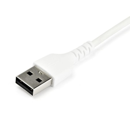 Startech.com cable de 1m usb 2.0 a usb-c - blanco, 1 m, usb a, usb c, 2.0, 480 mbit/s, blanco