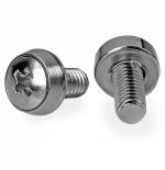 Startech tornillos 12-24 50 pack - nickel-plated