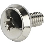 Startech tornillos 12-24 50 pack - nickel-plated