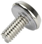 Startech tornillos 12-24 50 pack - nickel-plated