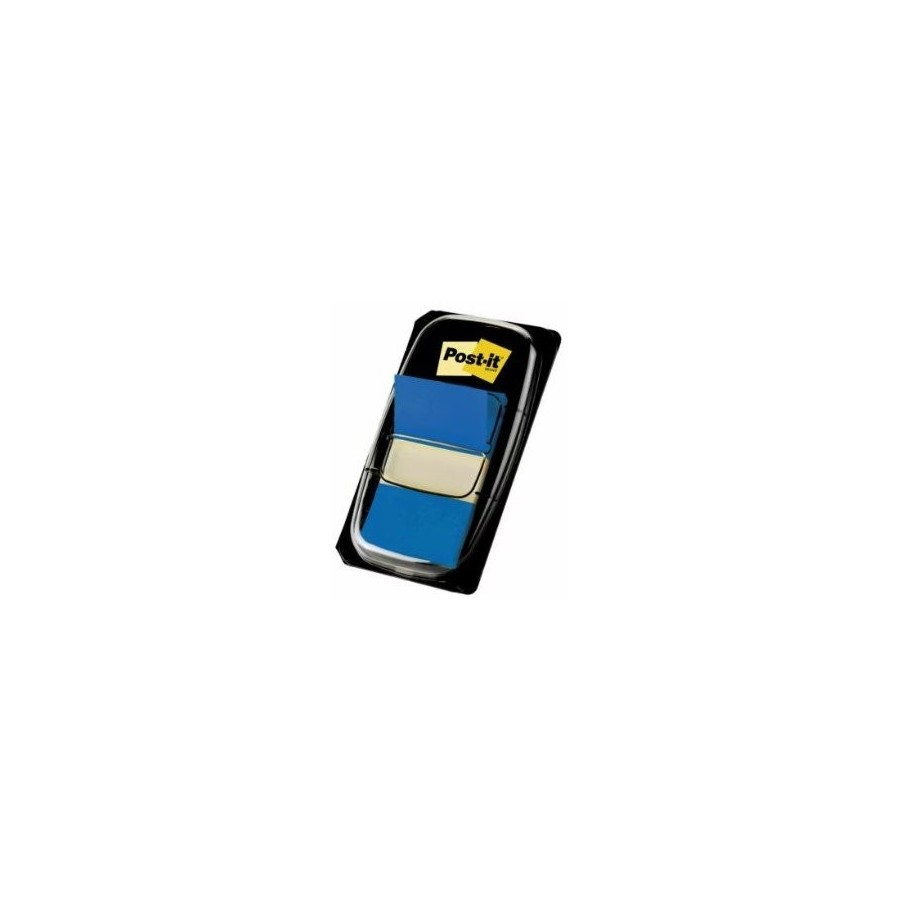 Marcador index mediano post-it  3m dispensador 50 unidades azul