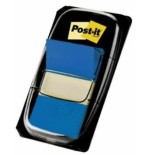 Marcador index mediano post-it  3m dispensador 50 unidades azul