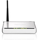 Router modem adsl2+ inalambrico tenda w150d 802.11b/g/n 150mbps 1 antena 5dbi 1xrj11 4xrj45 10/100