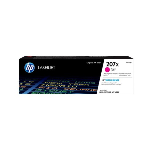 Tóner original hp 207x xl alta capacidad magenta