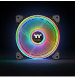 Thermaltake riing quad 12 rgb radiator pack 3 ventiladores edición premium negro