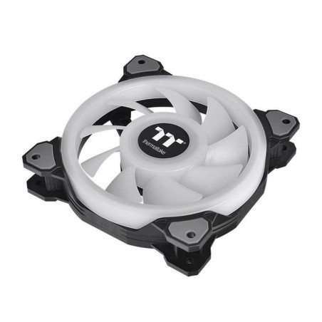 Thermaltake riing quad 12 rgb radiator pack 3 ventiladores edición premium negro