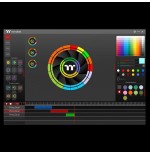 Thermaltake riing quad 12 rgb radiator pack 3 ventiladores edición premium negro