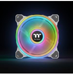 Thermaltake riing quad 12 rgb radiator pack 3 ventiladores edición premium blanco
